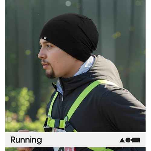 SUNMECI Thin Slouchy Beanie Hat - Soft for Chemo Hair Loss, All Day & Night Wearable Sleep Cap, Warm Stretchy for Men Women