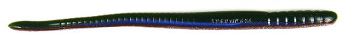 Roboworm Fat Straight Tail Worm Bait (Aaron's Magic, 6-Inch)