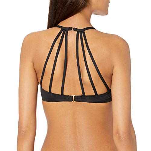 La Blanca Women's Standard Strappy High Neck Hipster Bikini Swimsuit Top