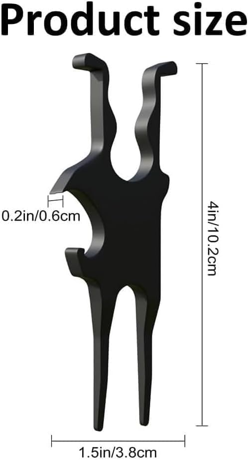 2PCS Golf Multi-Tool - 2025 Magnetic Cigar Holder for Golf Cart, Cigar Holder, Leather Tool and Ball Plate, Golf Tools