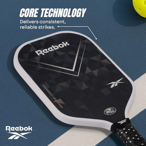 Reebok Pickleball Paddle Set - Lightweight Durable Composite with Black Variation
