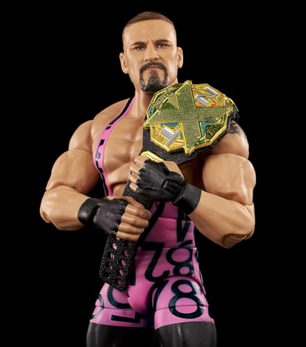 WWE Bron Breakker Action Figure with Championship Belt - Elite Series