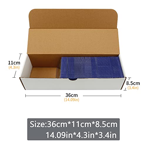 BIU-BOOM Trading Card Storage Box,6-Pack-4800 Count Corrugated Cardboard Card Box With Mtg/Magic/TCG Storage and Collection,Labels For Card Storage Box