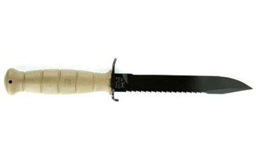 Glock KD039179 Fixed Field Knife w/Saw 6.5" Blade 11.4" Overall FDE