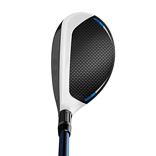 TaylorMade Golf SIM 2 MAX Rescue Mens Right Hand Graphite Regular Rescue 3-19 Degree, Black/White