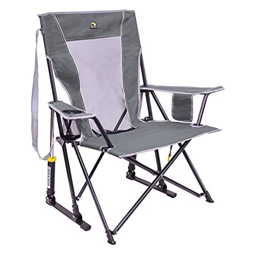 GCI Outdoor Sunshade Rocker Outdoor Rocking Chair with Canopy