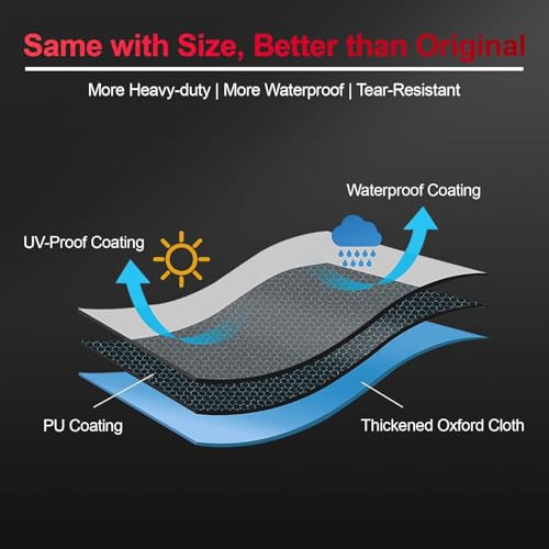 8FT Waterproof Billiard Pool Table Cover - Heavy Duty UV & Scratch Resistant