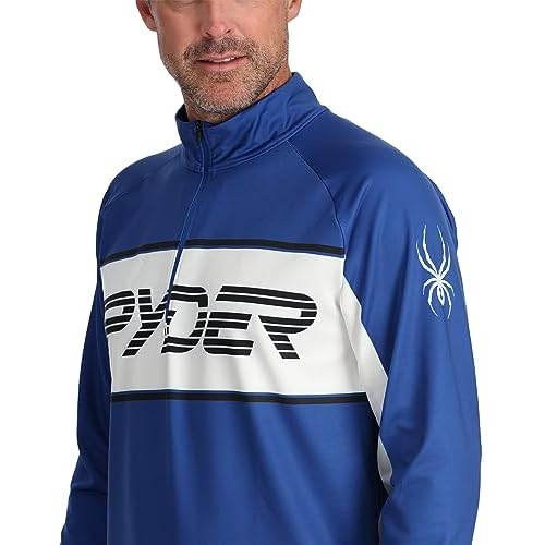 Spyder mens Paramount Zip T-neck Mid-layer Mens