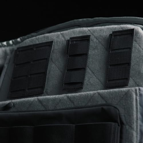 Molle Adapter Hook and Loop Fastener Panels for Tactical Gear - Pack of 2