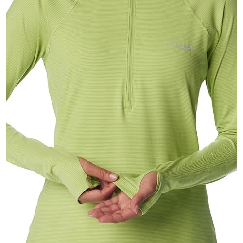 Columbia Women's Endless Trail 1/2 Zip Mesh Long Sleeve