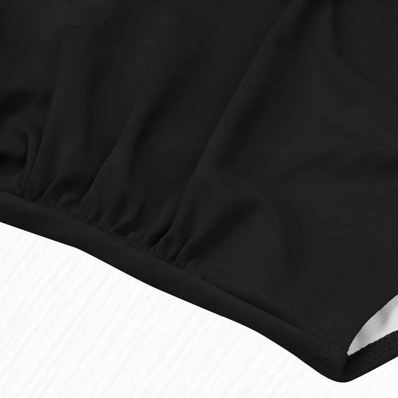 Eomenie Women's One Piece Swimsuits Tummy Control Cutout High Waisted Bathing Suit Wrap Tie Back 1 Piece Swimsuit Hot Pink Black