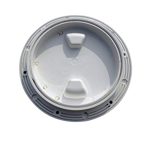 6-Inch Marine Circular Non-Slip Inspection Deck Plate Hatch with Detachable Cover