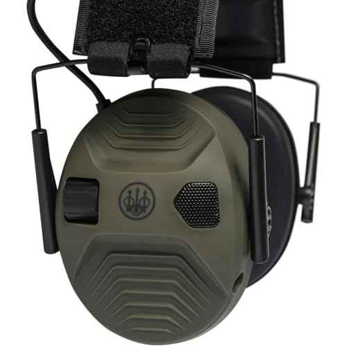 Beretta Electronic Earmuffs - 32dB SNR Protection | Compact Ergonomic Active Electronic Noise Reduction Cancelling Headset