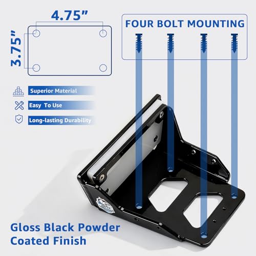 Aluminum Trolling Motor Mount for Kayaks and Canoes Up to 3 HP