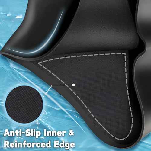 Large Swim Cap for Braids and Dreadlocks, Waterproof Silicone Swimming Cap for Women Men Adult Long Hair to Keep Hair Dry