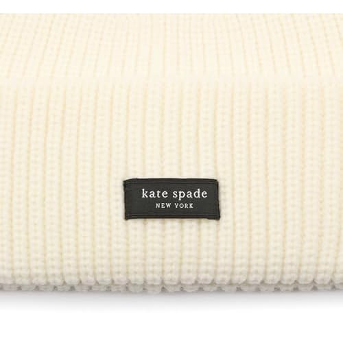 kate spade new york Women's Sam Label Cuff Beanie