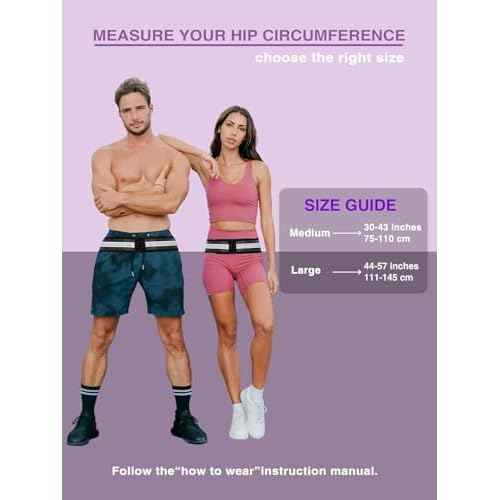 SI Belt for Men and Women ? Sacroiliac Pelvic Support for Lower Back, Hip, and Sciatica Pain Relief ? Adjustable Lumbar Brace for Pelvic Stability, Widened Design (Medium)