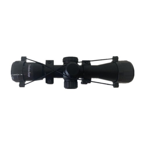 MYEBONG 4x32 Crossbow Scope, Archery Aiming Scope with Red and Green Glass Etched Crosshair, Illuminated Type for Hunting