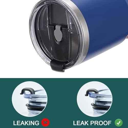 2Pack Lids Replacement for Hydro Flask 40 oz 32oz Tumbler, Replacement Lids fit Hydro Flask Travel Tumbler, Leak-proof, BPA Free