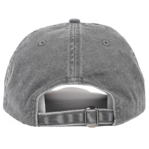 InnoBeta School Bus Driver Appreciation Gifts Cap for Women, Adjustable Embroidered Baseball Hat for Christmas Grey