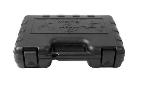 Pak Gun 13-inch Hard Gun Case for Pistols – Weather-Resistant HDPE Shell – Lockable Tabs – Protective Foam – 13.5 x 10 x 3.5 in – Made in USA
