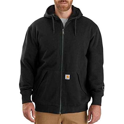 Carhartt Men's Rain Defender Loose Fit Midweight Thermal-Lined Full-Zip Sweatshirt