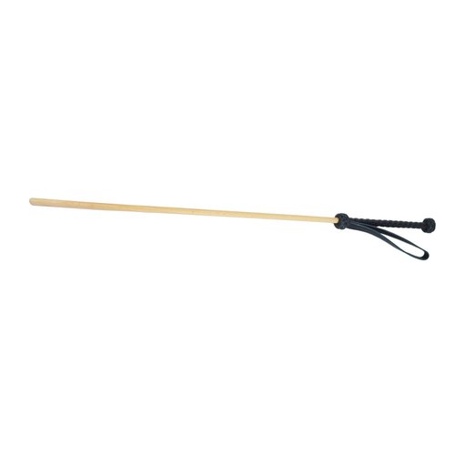 BDSMNOOK Horse Riding Whip, 18.8 Inch Wooden Rattan Riding Crop, Perfect for Training Shows and Costumes Equestrian Horse Whip, with Non-Slip Hand Woven Handles, Wristband Design