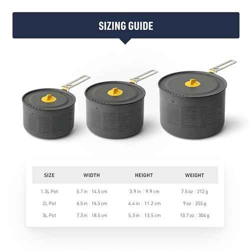 Sea to Summit Frontier Ultralight Camping Cooking Pot