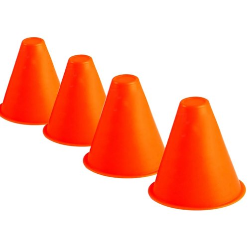 1PC Soccer Training Cone, Football Barrel, Obstacle Cone, Sports Training Equipment, for Soccer, Football, Skateboarding(Orange)