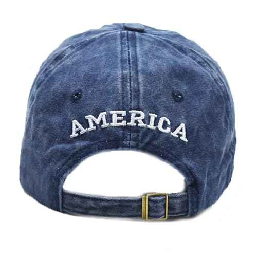 Vintage Baseball Cap for Men Women UPF50+ Washed Cotton Low Profile Adjustable Distressed Golf Dad Hat