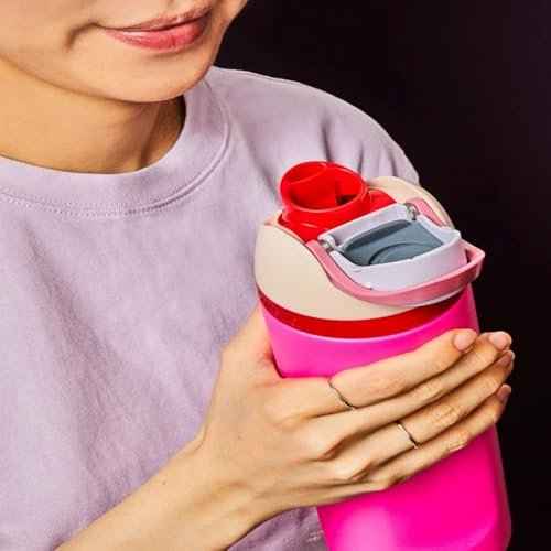 2 Pcs Replacement Stopper Compatible with Owala FreeSip, Rubber Seal Replacement for Owala 19oz 24oz 32oz 40oz Bottle Mouth Cap(Grey)