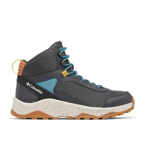 Columbia¢ç Trailstorm¢â Ascend Mid Waterproof Shoes for Men ? Leather and Synthetic Upper ? Round Toe
