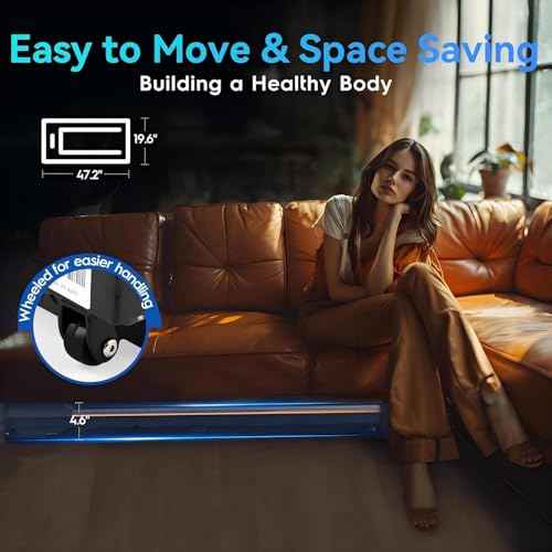 Walking Pad Treadmill for Home Office, Portable Under Desk Treadmill with Remote Control and LED Display, Walking Jogging Running Machine