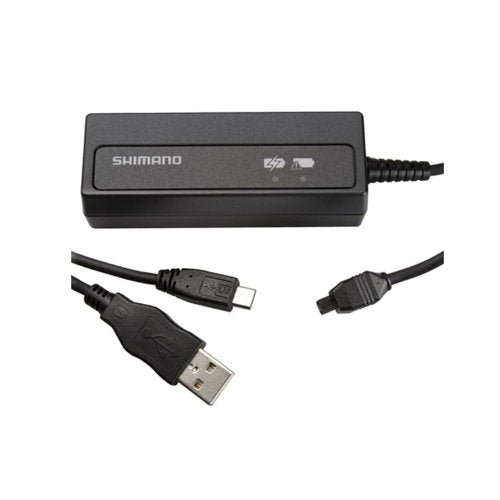 Shimano Dura-Ace SM-BCR2 Di2 battery charger for internal battery, USB 2.0 connection Black