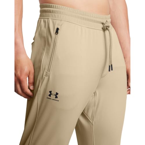 Under Armour Men's Sportstyle Tricot Jogger X-Large City Khaki & Black
