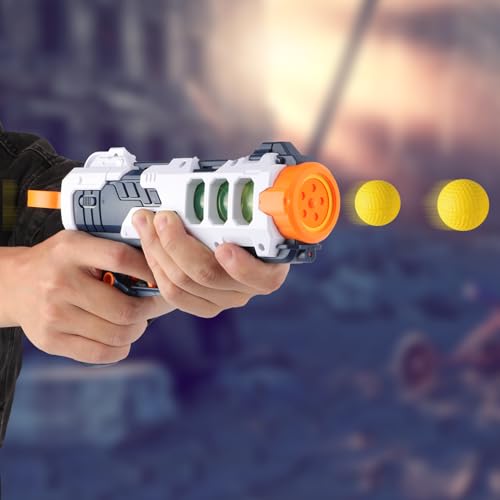 500-Round Nerf Compatible Refill Balls Pack with Storage Bag