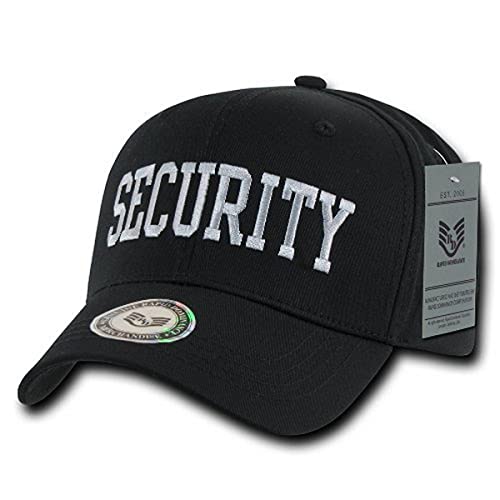 Mens Army Baseball Cap - Black Military Style 6-Panel Hat