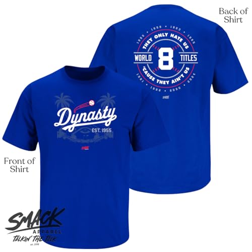 Dynasty T-Shirt for Los Angeles Baseball Fans (SM-5XL)