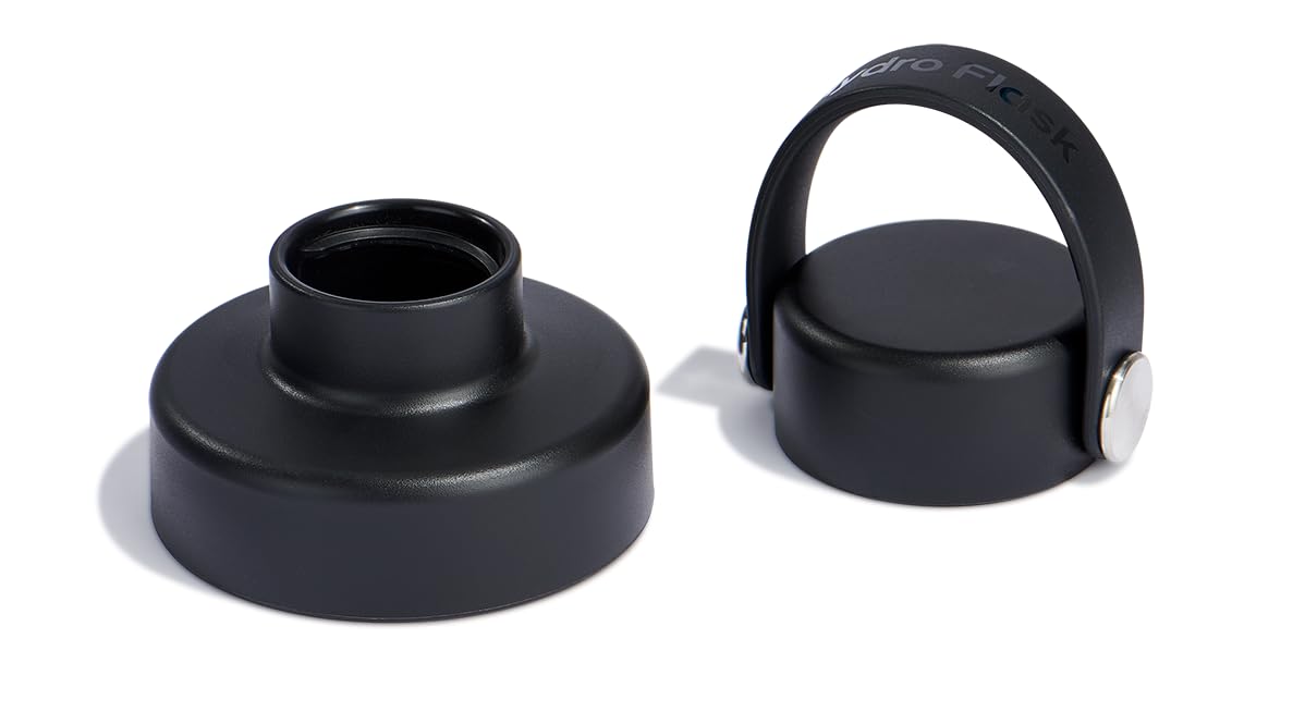Hydro Flask Lid – Chug Cap Replacement Lid for Wide Mouth Water Bottles Black