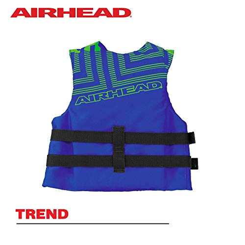 Blue Youth Life Jacket for Water Sports USCG Approved - Adult & Kids
