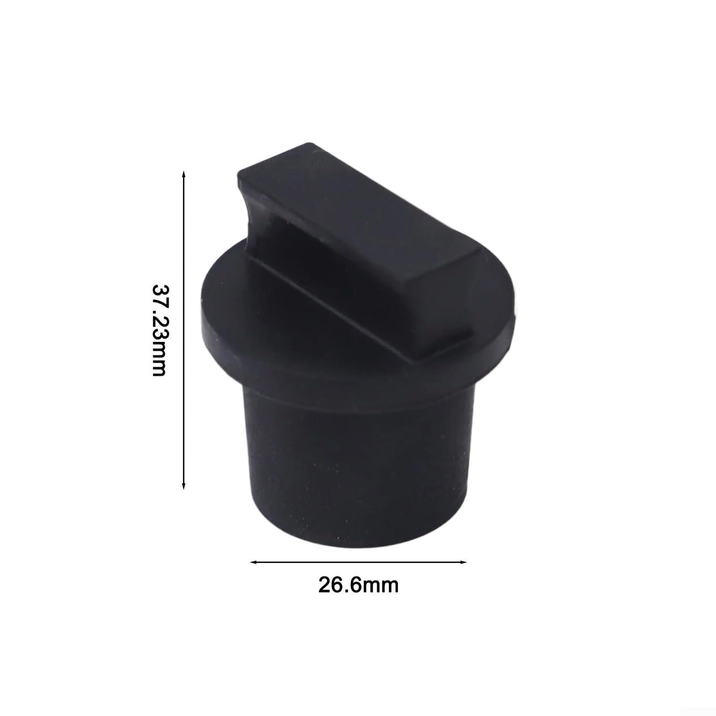 2Pcs Water Rowing Machine Tank Rubber Stopper Sealing Drain with Sealing Ring for Water Resistance Rower Accessory