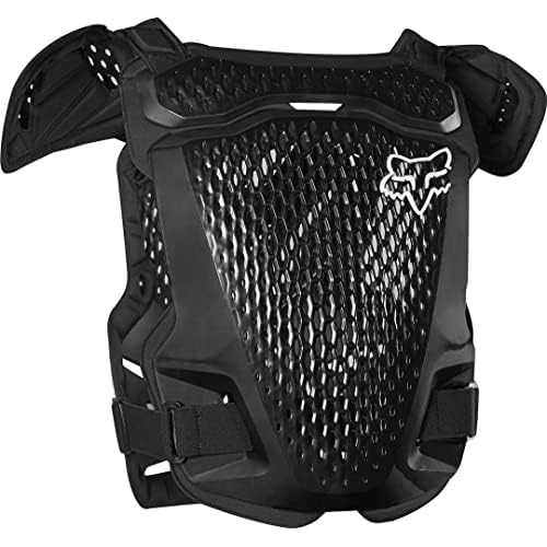Fox Racing R3 Motocross Dirt Bike Chest Guard, Black, Small/Medium