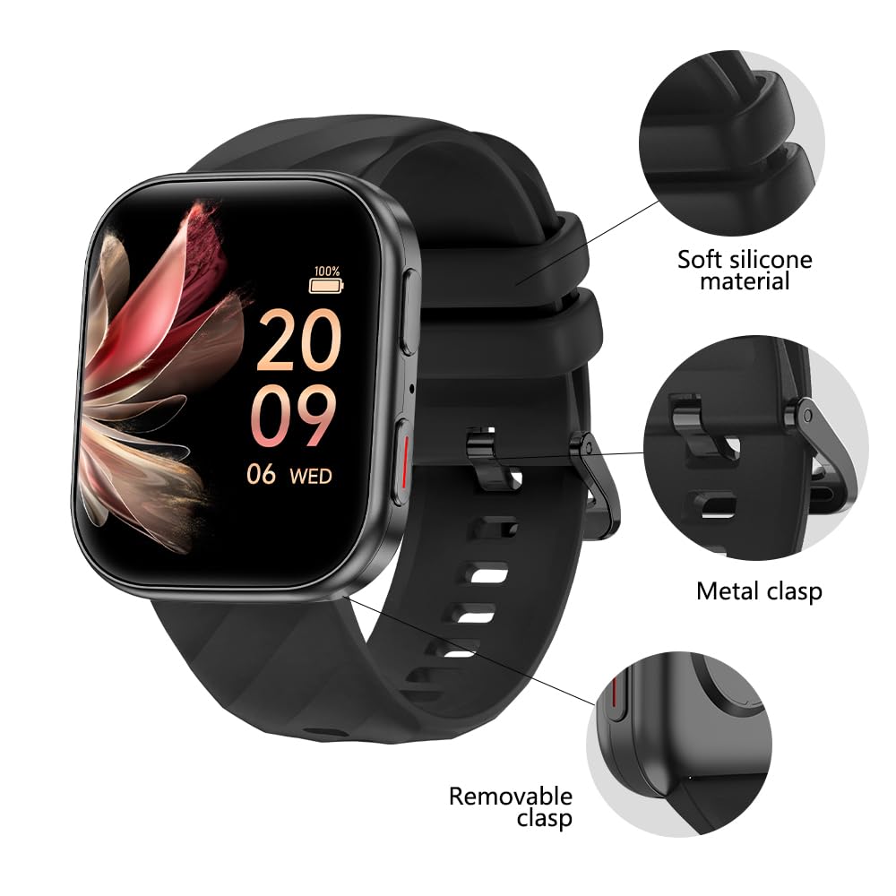 FITVII Fitness Tracker 22mm Replacement Band HM57 Fitness Tracker