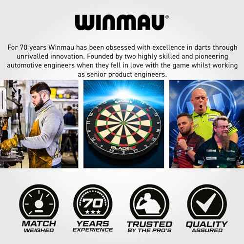 Winmau Darts Cypher Series 90% Professional Tungsten Darts Set with Dart Flights and Dart Shafts (Stems) - Available Weights 18g Soft Tip 22g, 24g and 26g Steel Tip