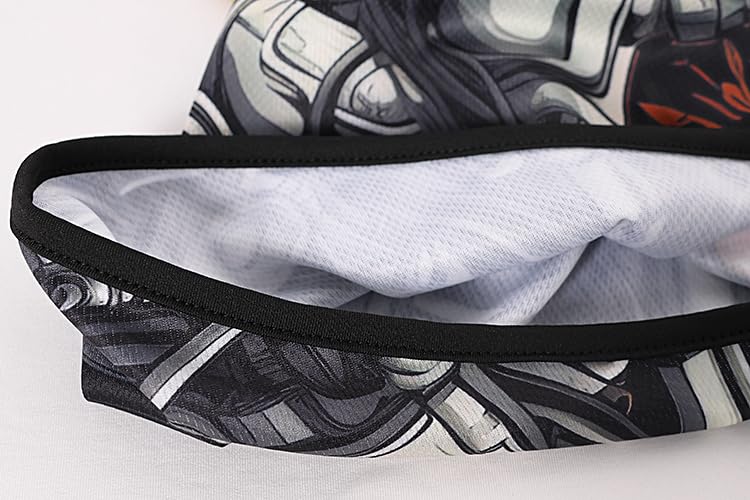 Half Skull Neck Gaiter Mask for Men & Women Motorcycle Cycling Fishing