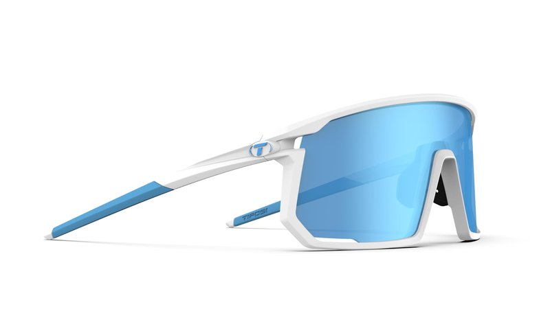 Tifosi Optics Moab Sunglasses (Matte White (Clarion Blue/AC Red/Clear))
