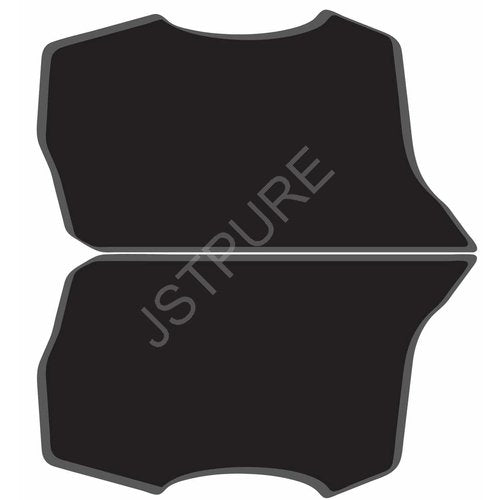Jstpure for Answer for BMX 3D Number Plate, Side, Black, ASP18SIDE-BK, for Review Plate, for Race Plate, for BMX Side Plates, for BMX Race Plate with Side Plate, for BMX Plates, for BMX Plate Side