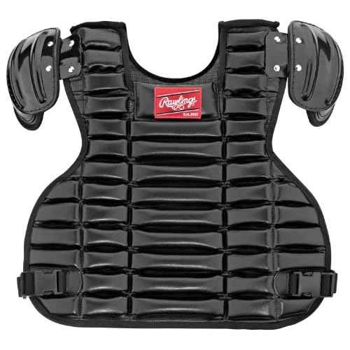 Rawlings | PRO STYLE Umpire Chest Protector | Baseball/Softball | Adult | Black