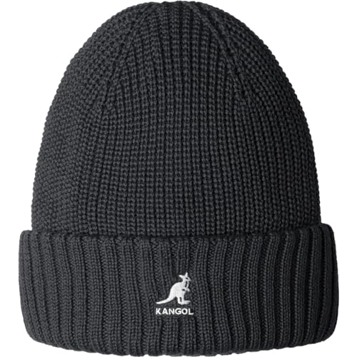 Kangol Merino Wool Beanie - Denim Blue / 1SFM Pull-Ons & Beanies