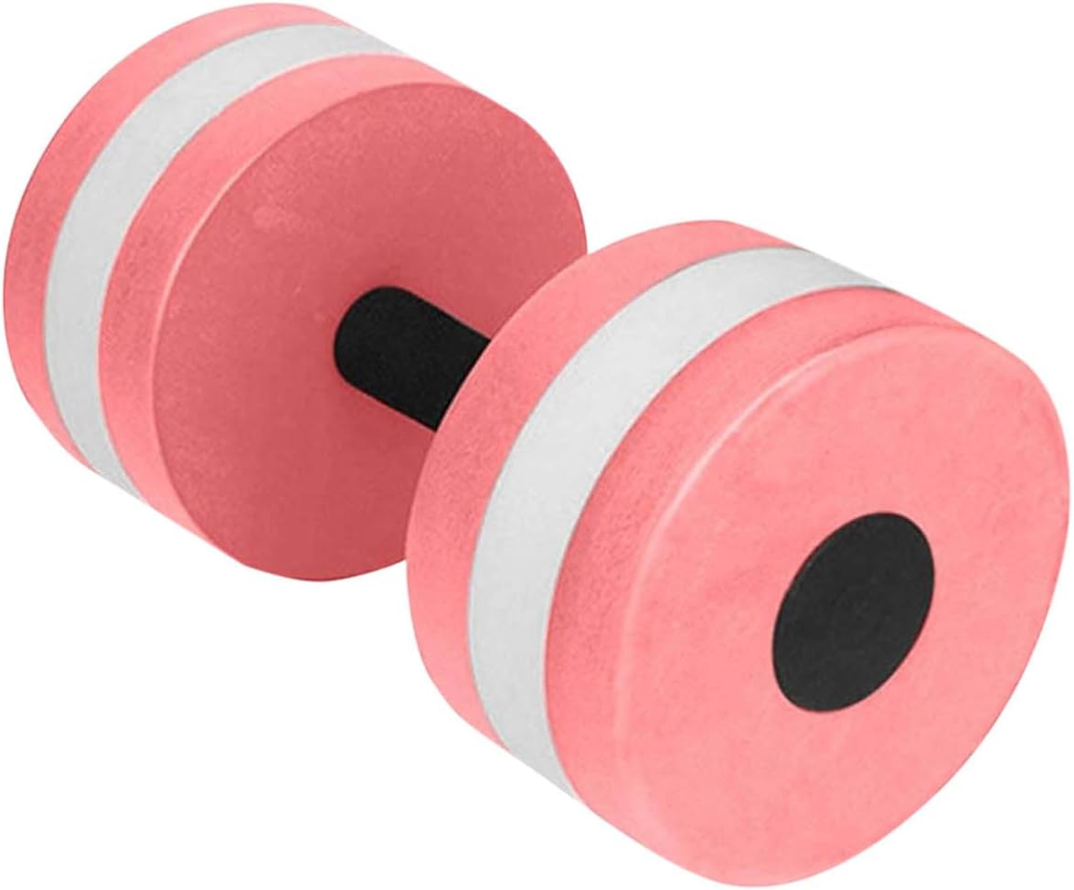 2-Pack Aquatic Foam Dumbbells - Lightweight EVA Pool Exercise Equipment for Water Aerobics & Resistance Training - Perfect for Swimming Pool Workouts